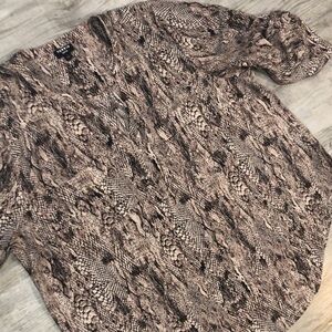 Torrid‎ women’s blouse Harper Pullover Long Sleeve Blouse size 1